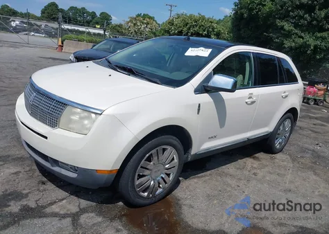 2008 Lincoln Mkx z USA, uszkodzony, nr VIN 2LMDU68C08BJ17806